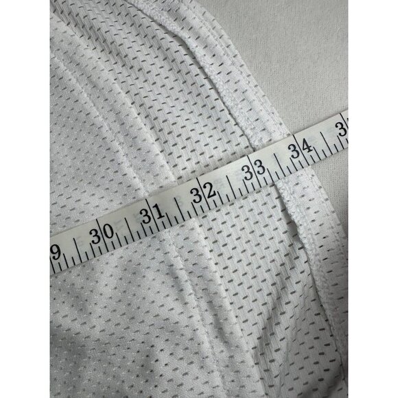 Adidas Dual Layer Mesh French Terry Pullover Long Sleeve Sweatshirt Black XL - Picture 10 of 12